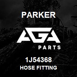 1J54368 Parker HOSE FITTING | AGA Parts