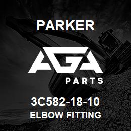 3C582-18-10 Parker ELBOW FITTING | AGA Parts