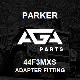 44F3MXS Parker ADAPTER FITTING | AGA Parts