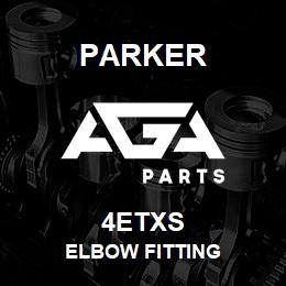4ETXS Parker ELBOW FITTING | AGA Parts