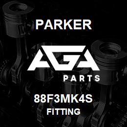 88F3MK4S Parker FITTING | AGA Parts