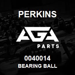 0040014 Perkins BEARING BALL | AGA Parts