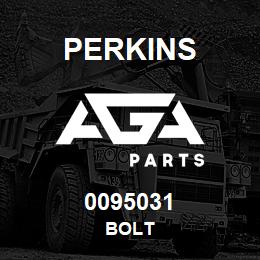 0095031 Perkins BOLT | AGA Parts