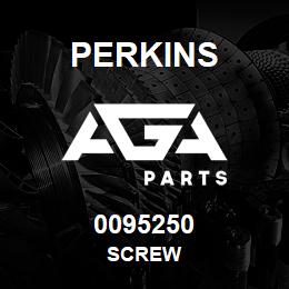 0095250 Perkins SCREW | AGA Parts