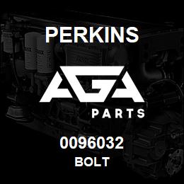 0096032 Perkins BOLT | AGA Parts