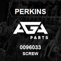 0096033 Perkins SCREW | AGA Parts