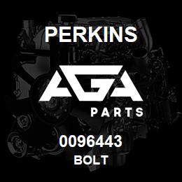 0096443 Perkins BOLT | AGA Parts