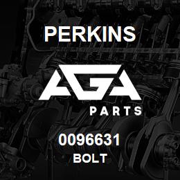 0096631 Perkins BOLT | AGA Parts