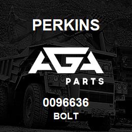 0096636 Perkins BOLT | AGA Parts