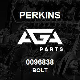 0096838 Perkins BOLT | AGA Parts