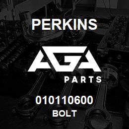 010110600 Perkins BOLT | AGA Parts
