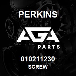 010211230 Perkins SCREW | AGA Parts