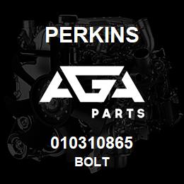 010310865 Perkins BOLT | AGA Parts
