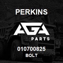 010700825 Perkins BOLT | AGA Parts