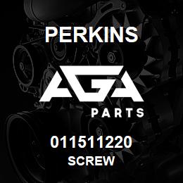 011511220 Perkins SCREW | AGA Parts
