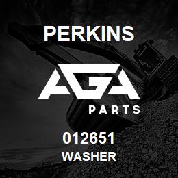 012651 Perkins WASHER | AGA Parts