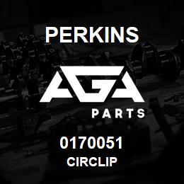 0170051 Perkins CIRCLIP | AGA Parts