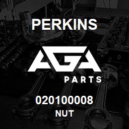 020100008 Perkins NUT | AGA Parts