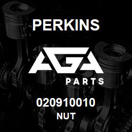 020910010 Perkins NUT | AGA Parts