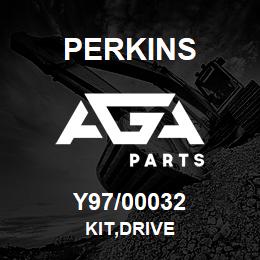 Y97/00032 Perkins KIT,DRIVE | AGA Parts