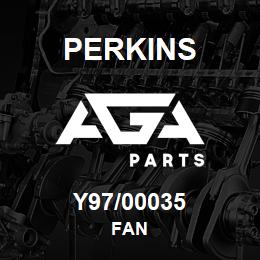 Y97/00035 Perkins FAN | AGA Parts