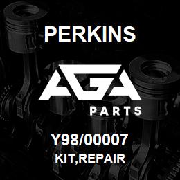 Y98/00007 Perkins KIT,REPAIR | AGA Parts