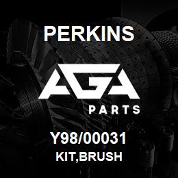Y98/00031 Perkins KIT,BRUSH | AGA Parts
