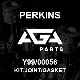 Y99/00056 Perkins KIT,JOINT/GASKET | AGA Parts