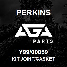 Y99/00059 Perkins KIT,JOINT/GASKET | AGA Parts