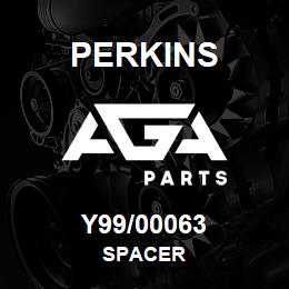 Y99/00063 Perkins SPACER | AGA Parts