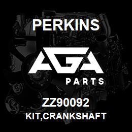 ZZ90092 Perkins KIT,CRANKSHAFT | AGA Parts