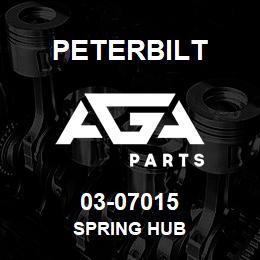 03-07015 Peterbilt SPRING HUB | AGA Parts