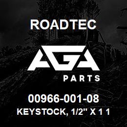 00966-001-08 Roadtec KEYSTOCK, 1/2" X 1 1/2" LG, CD-1018 | AGA Parts