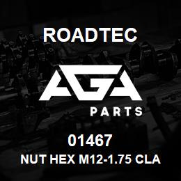 01467 Roadtec NUT HEX M12-1.75 CLASS 10.9 934 | AGA Parts