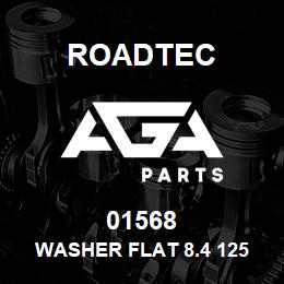 01568 Roadtec WASHER FLAT 8.4 125 STEEL | AGA Parts