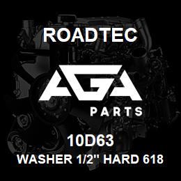 10D63 Roadtec WASHER 1/2" HARD 618ZY | AGA Parts