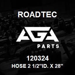 120324 Roadtec HOSE 2 1/2"ID. X 28" RADIATOR | AGA Parts
