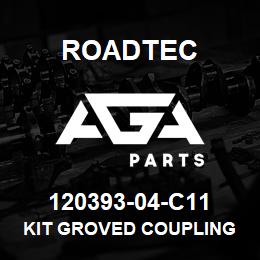 120393-04-C11 Roadtec KIT GROVED COUPLING | AGA Parts