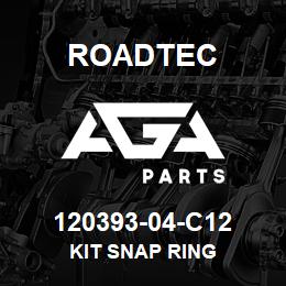 120393-04-C12 Roadtec KIT SNAP RING | AGA Parts