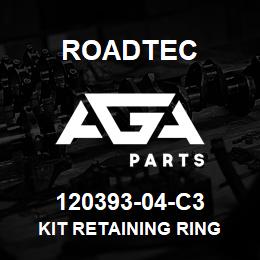 120393-04-C3 Roadtec KIT RETAINING RING | AGA Parts