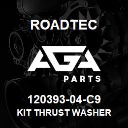 120393-04-C9 Roadtec KIT THRUST WASHER | AGA Parts