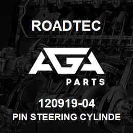 120919-04 Roadtec PIN STEERING CYLINDER | AGA Parts