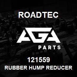 121559 Roadtec RUBBER HUMP REDUCER 6" X 8" | AGA Parts