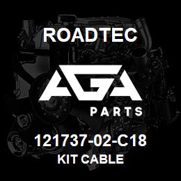 121737-02-C18 Roadtec KIT CABLE | AGA Parts