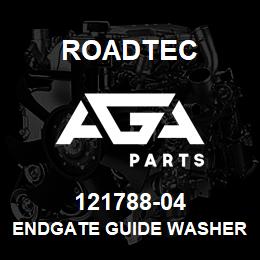 121788-04 Roadtec ENDGATE GUIDE WASHER | AGA Parts