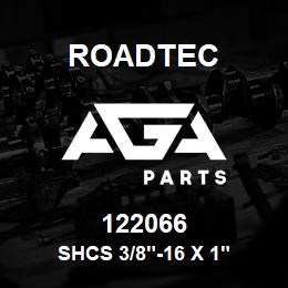 122066 Roadtec SHCS 3/8"-16 X 1" | AGA Parts