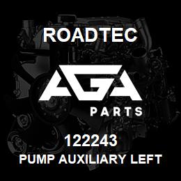 122243 Roadtec PUMP AUXILIARY LEFT HAND ROTATION | AGA Parts