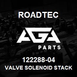 122288-04 Roadtec VALVE SOLENOID STACK 4-WAY 2-POS | AGA Parts