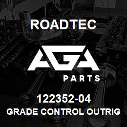 122352-04 Roadtec GRADE CONTROL OUTRIGGER BRACKET | AGA Parts