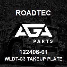 122406-01 Roadtec WLDT-C3 TAKEUP PLATE-1500/2500 | AGA Parts